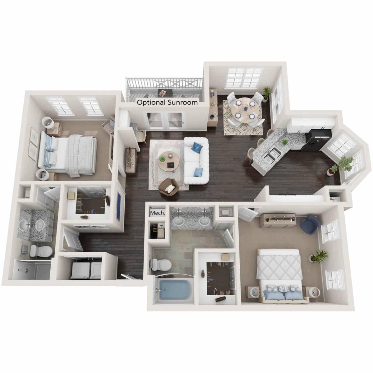Townhouse for rent at The Alcove at Birkdale Village, 8101 Dunmore Dr, Huntersville, NC 28078