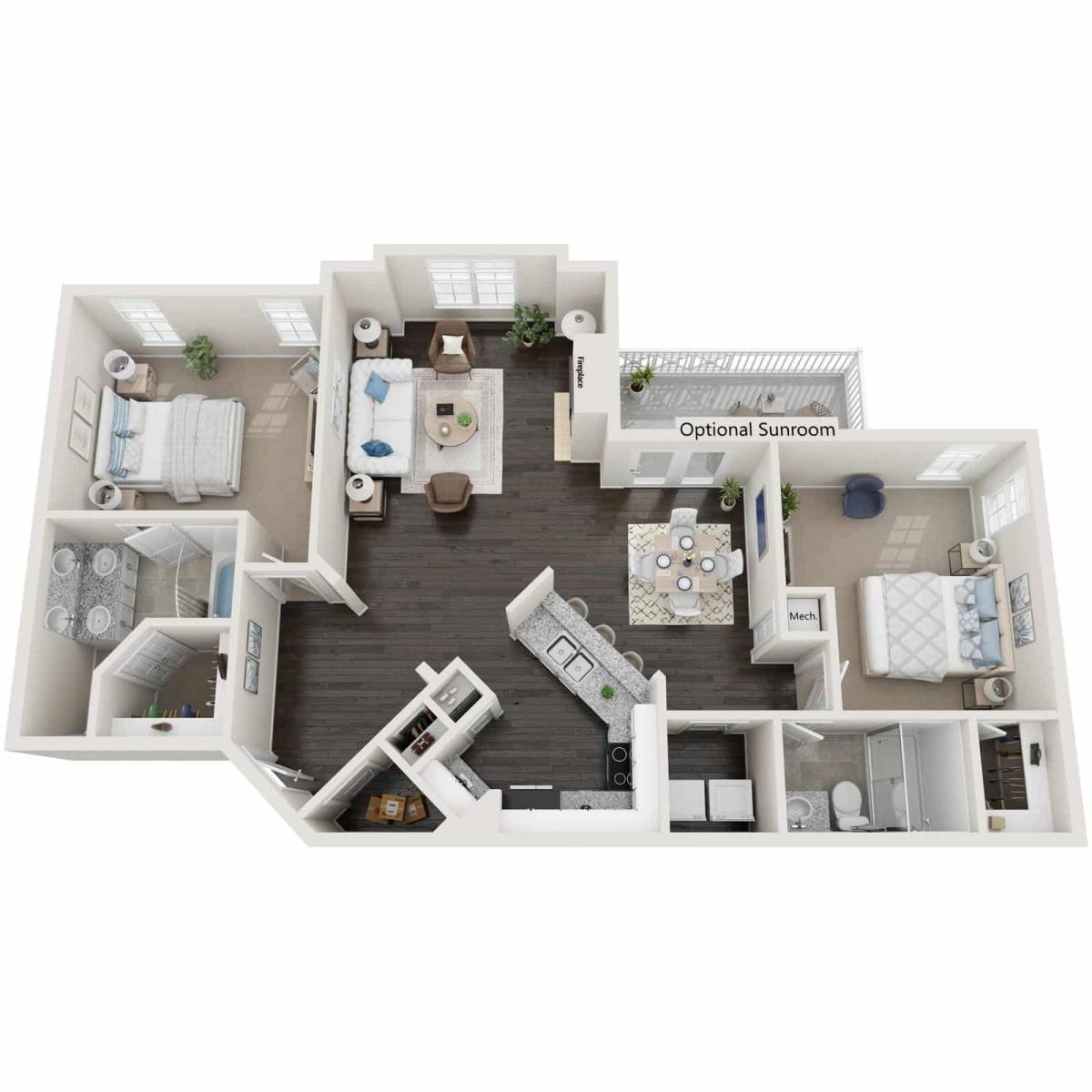 Townhouse for rent at The Alcove at Birkdale Village, 8101 Dunmore Dr, Huntersville, NC 28078