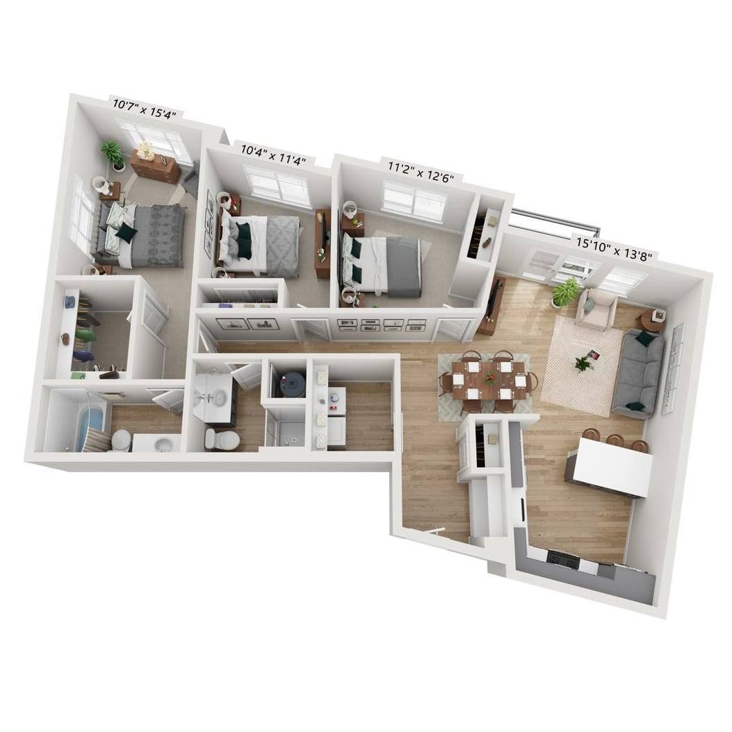 Apartment for rent at Olivine, 8012 W Long Dr, Littleton, CO 80123