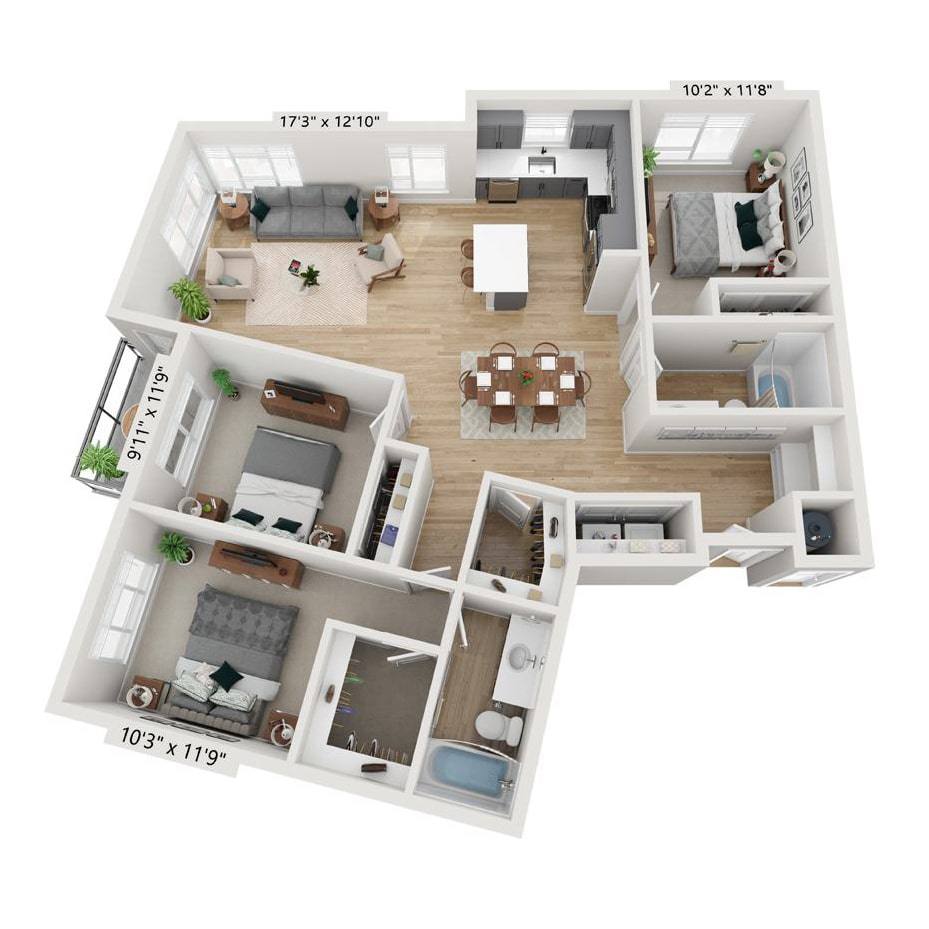 Apartment for rent at Olivine, 8012 W Long Dr, Littleton, CO 80123