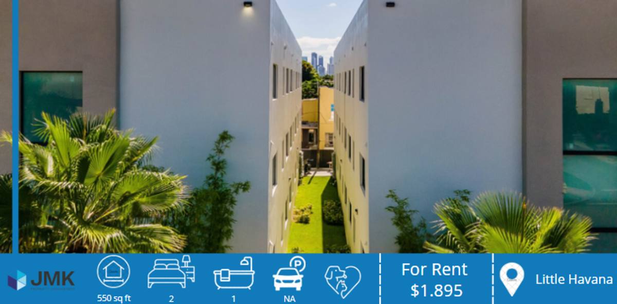 Apartment for rent at 821-829 SW 18th Ave, Miami, FL 33135