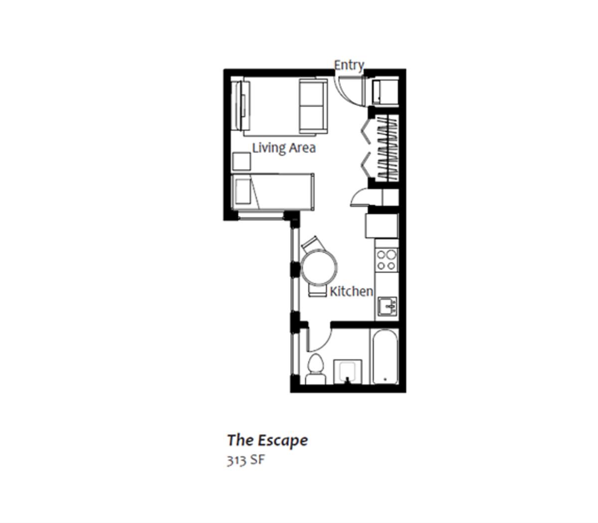 Apartment for rent at 1308 Central Ave, Indianapolis, IN 46202