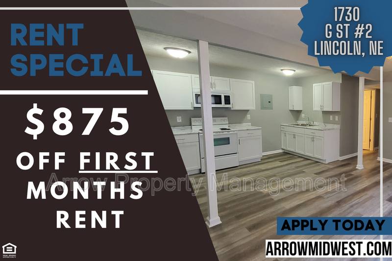 Apartment for rent at 1730 G St, Lincoln, NE 68508