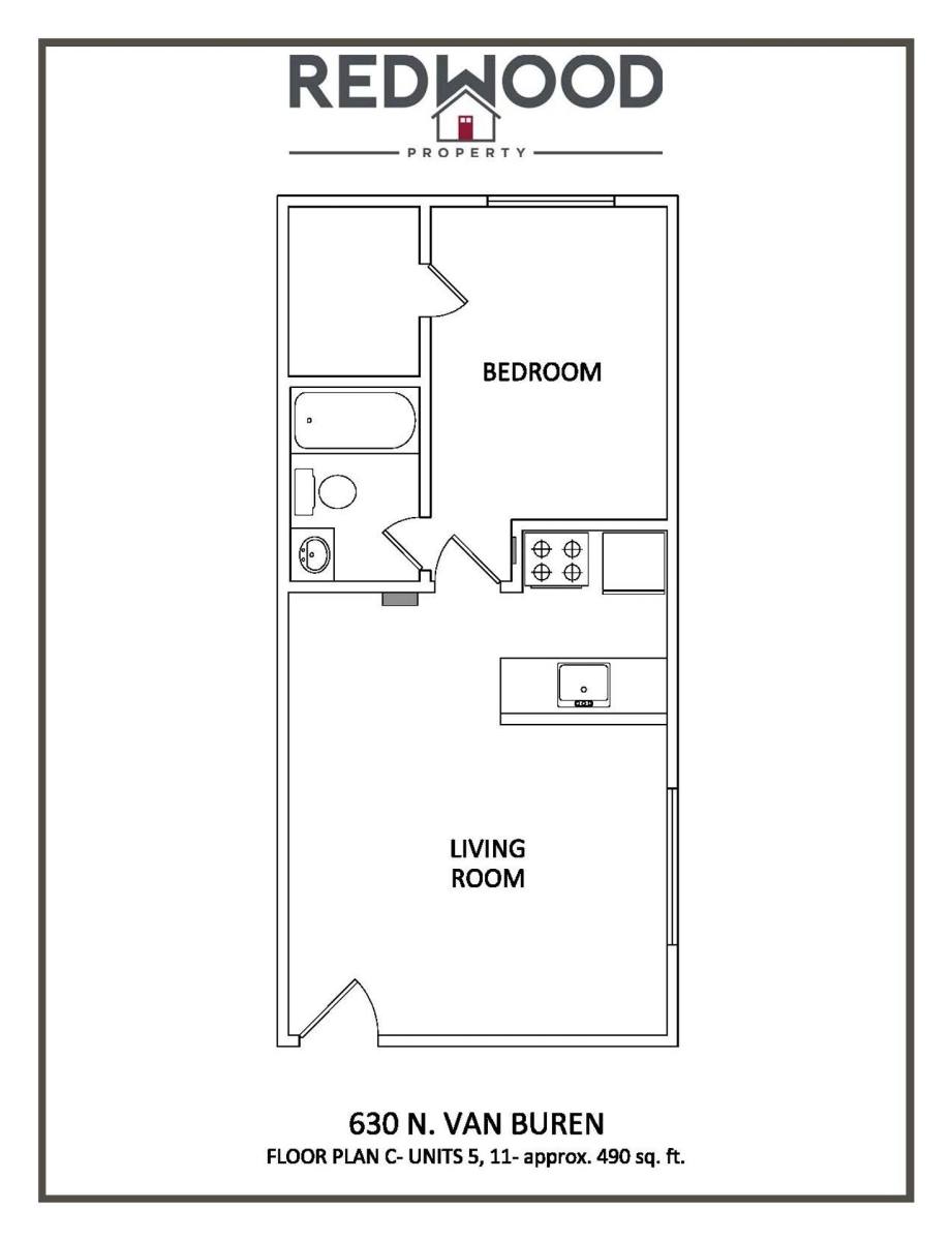 Apartment for rent at 630 N Van Buren St, Stockton, CA 95203