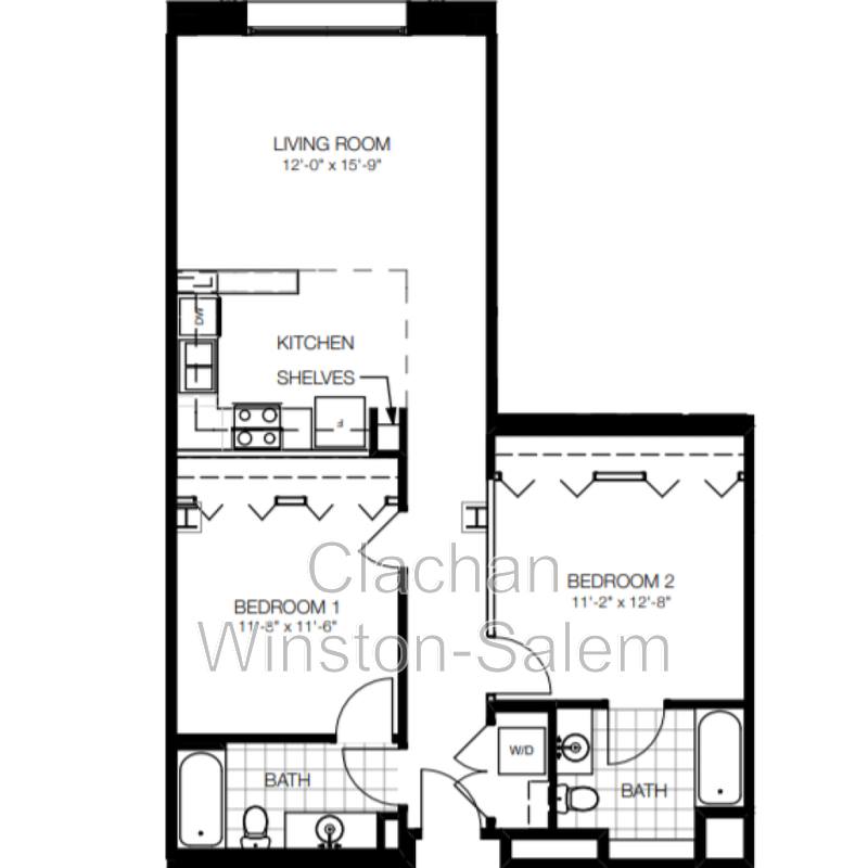 Apartment for rent at 101 E Sixth St #404, Winston Salem, NC 27101