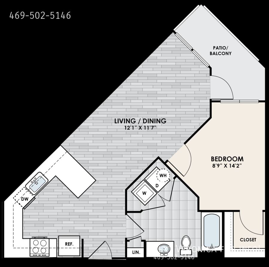 Apartment for rent at 2810 Routh Creek Parkway, Richardson, TX 75082