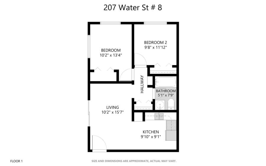 Apartment for rent at 207 Water St, Brooklyn, MI 49230