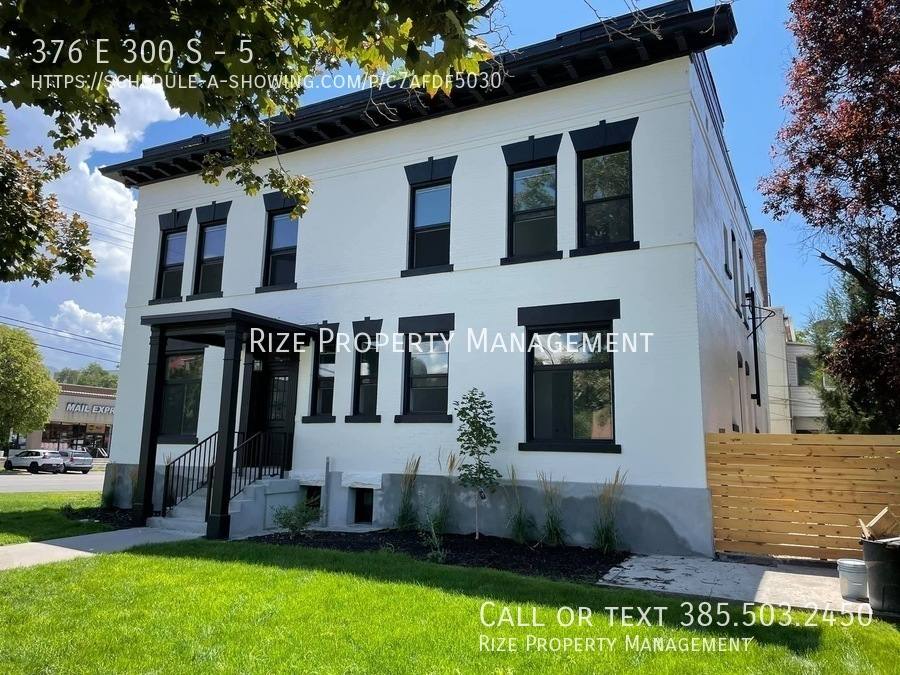 Apartment for rent at 376 E 300 S #5, Salt Lake City, UT 84111