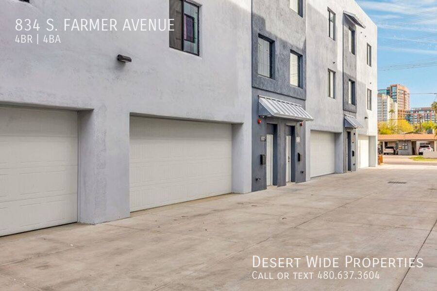 Townhouse for rent at 834 S Farmer Ave, Tempe, AZ 85281