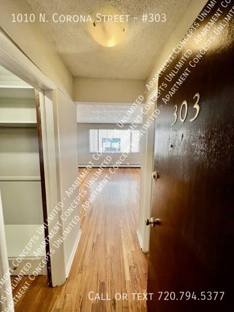 Apartment for rent at 1010 N Corona St, Denver, CO 80218