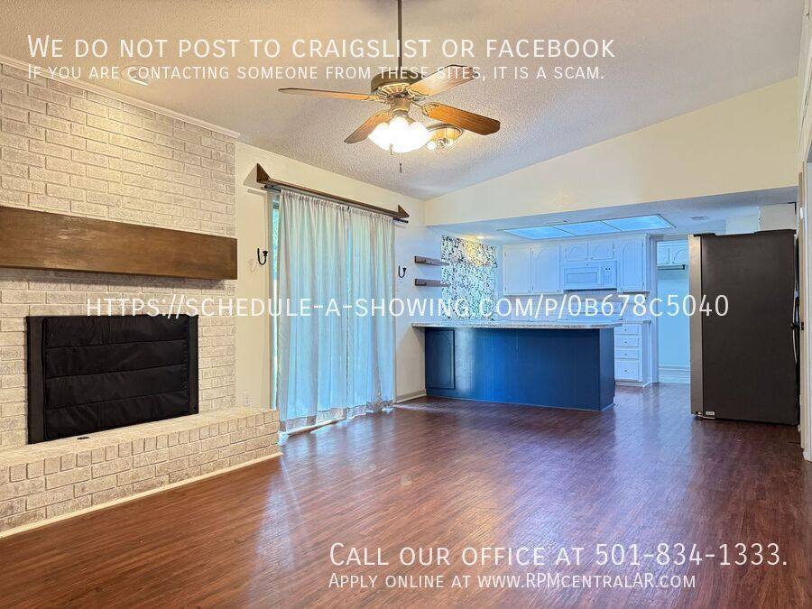 House for rent at 3604 Royal Oak Dr, North Little Rock, AR 72116