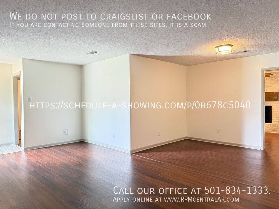 House for rent at 3604 Royal Oak Dr, North Little Rock, AR 72116