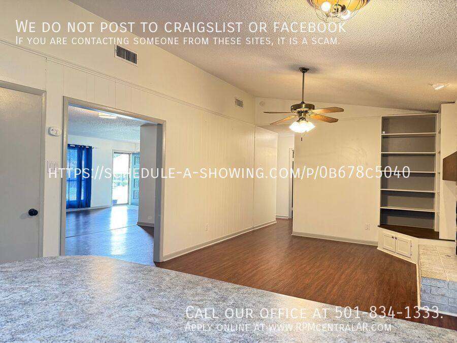 House for rent at 3604 Royal Oak Dr, North Little Rock, AR 72116