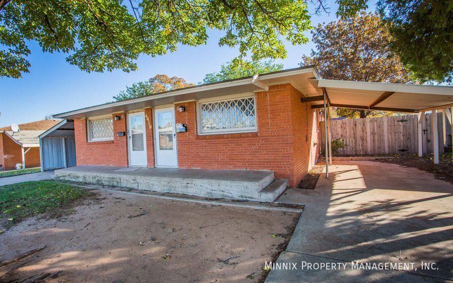 Apartment for rent at 4419 31st St #1B, Lubbock, TX 79410
