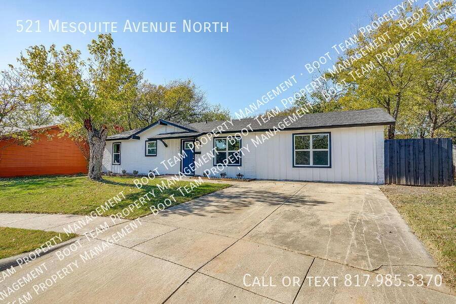 House for rent at 521 Mesquite Ave N, Crowley, TX 76036