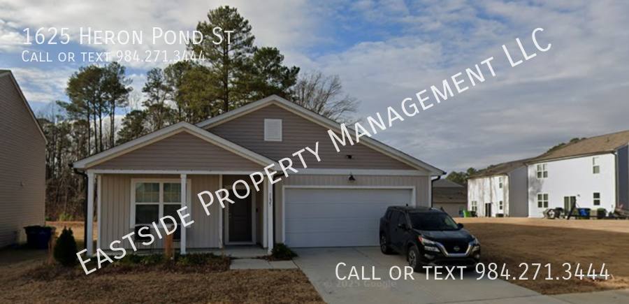 House for rent at 1625 Heron Pond St, Raleigh, NC 27604