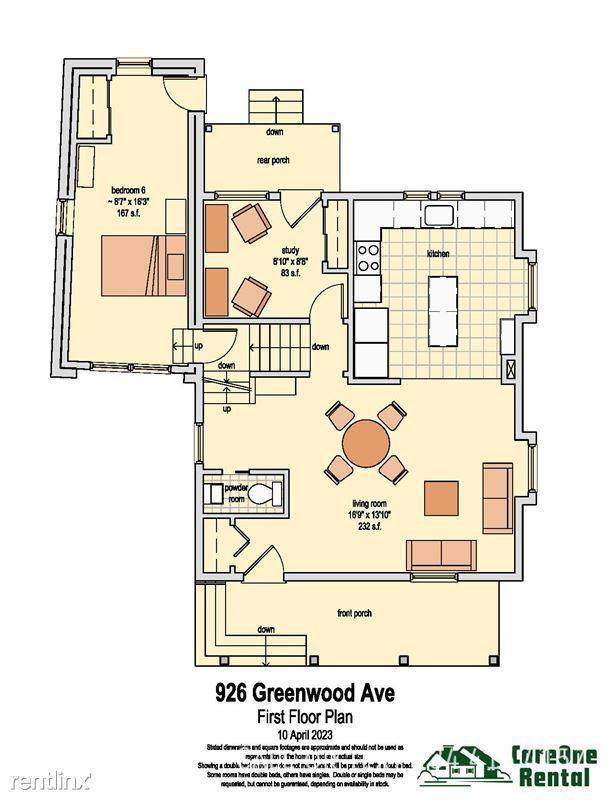 Townhouse for rent at 926 Greenwood Ave, Ann Arbor, MI 48104