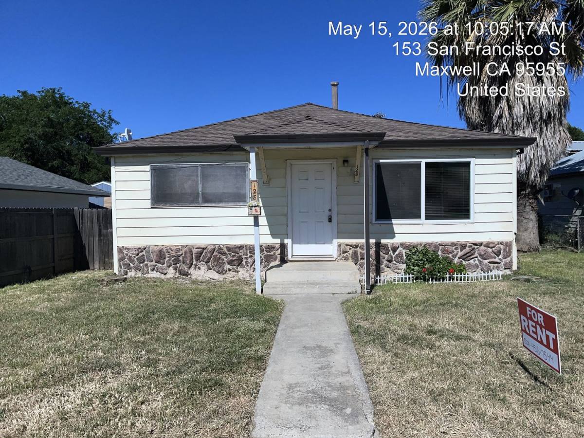 House for rent at 128 S San Francisco St, Maxwell, CA 95955