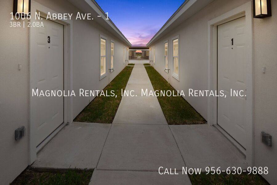 Apartment for rent at 1006 N Abbey Ave #1, Edinburg, TX 78541