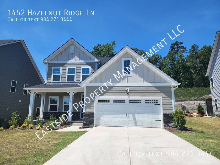 House for rent at 1452 Hazelnut Ridge Lane, Knightdale, NC 27545