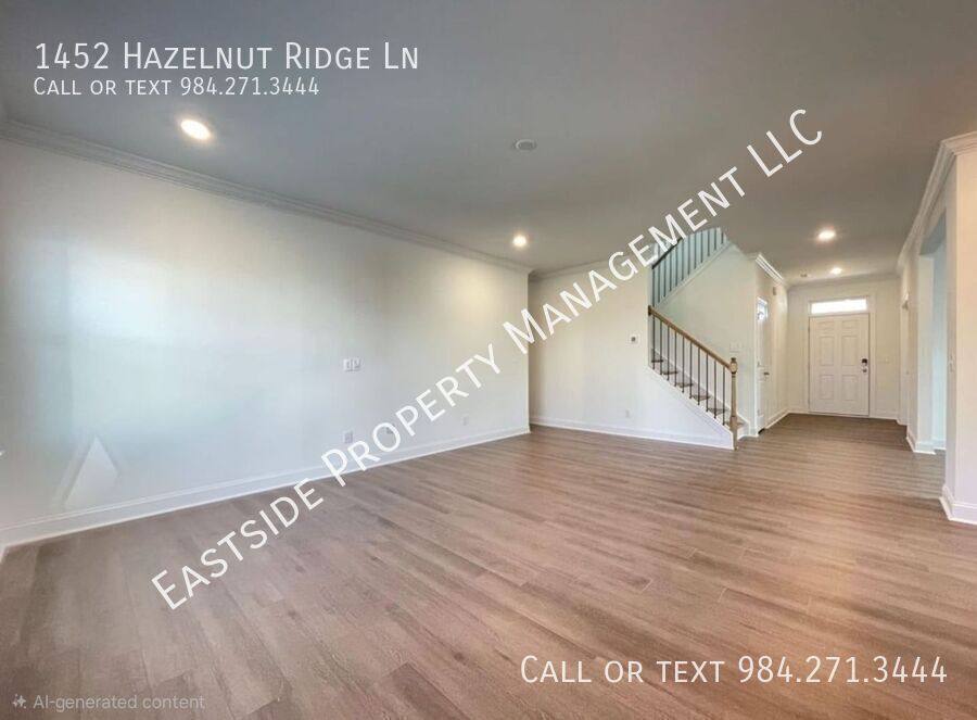 House for rent at 1452 Hazelnut Ridge Lane, Knightdale, NC 27545