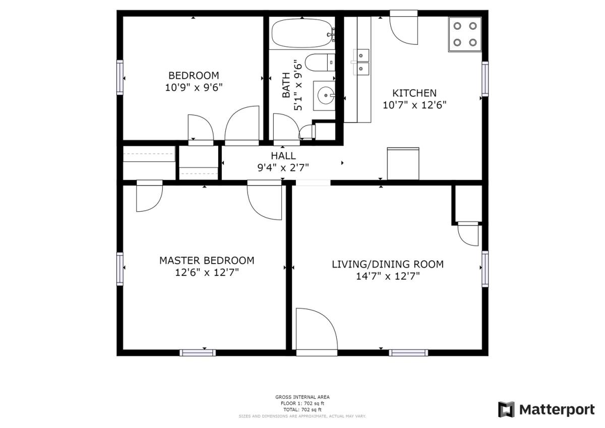 House for rent at 2119 Bernard St, Denton, TX 76205
