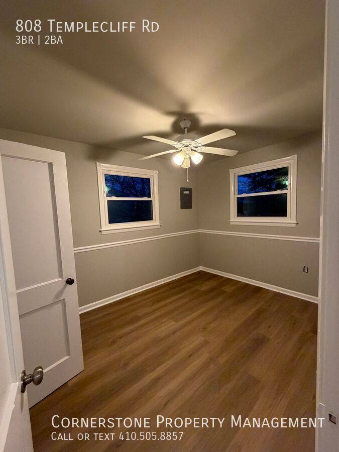 House for rent at 808 Templecliff Rd, Pikesville, MD 21208