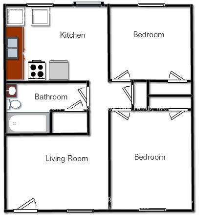 Apartment for rent at 205 N Main St #F, King, NC 27021