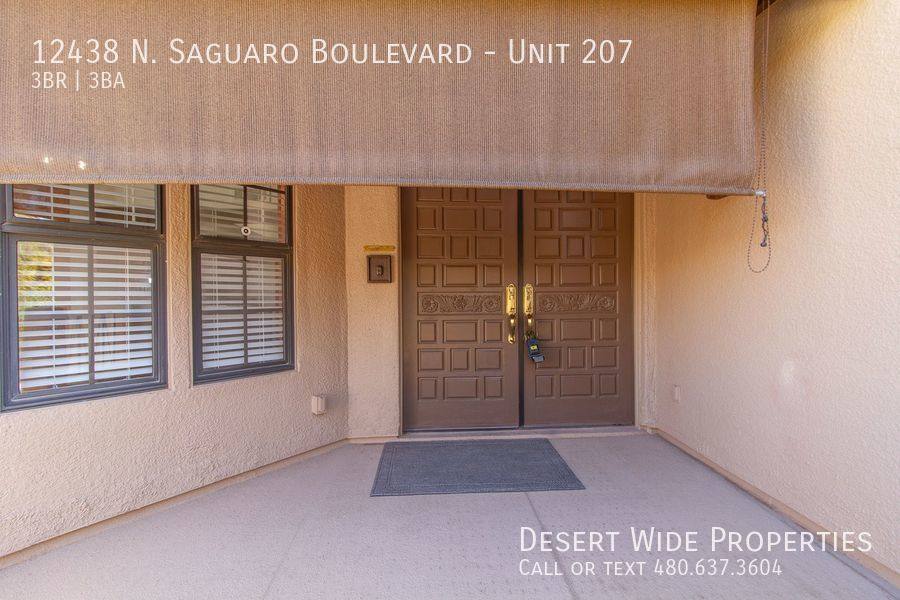 Condo for rent at 12438 N Saguaro Blvd, Fountain Hills, AZ 85268