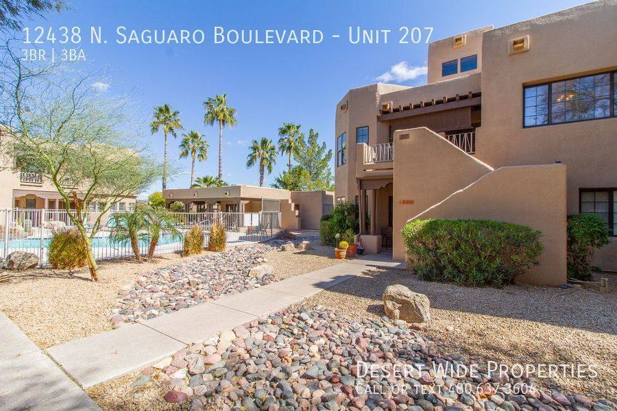 Condo for rent at 12438 N Saguaro Blvd, Fountain Hills, AZ 85268