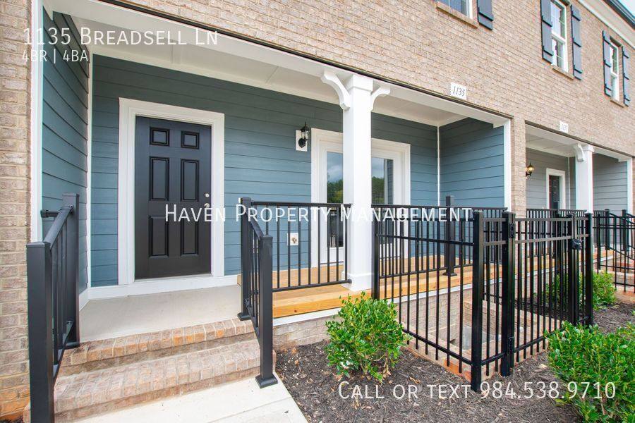 Townhouse for rent at 1135 Breadsell Lane, Wake Forest, NC 27587