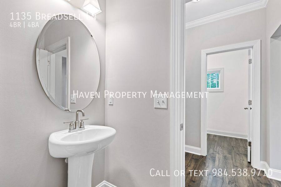 Townhouse for rent at 1135 Breadsell Lane, Wake Forest, NC 27587