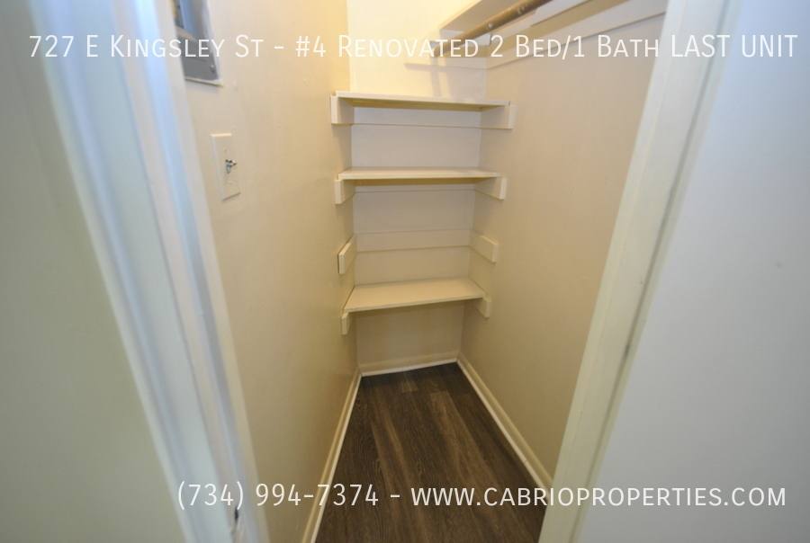 Apartment for rent at 727 E Kingsley St #4 Last, Ann Arbor, MI 48104