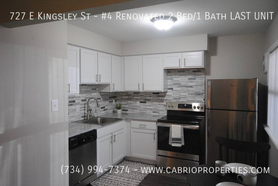 Apartment for rent at 727 E Kingsley St #4 Last, Ann Arbor, MI 48104