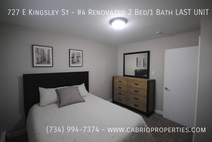 Apartment for rent at 727 E Kingsley St #4 Last, Ann Arbor, MI 48104