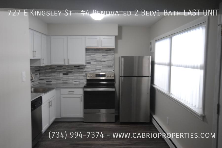 Apartment for rent at 727 E Kingsley St #4 Last, Ann Arbor, MI 48104