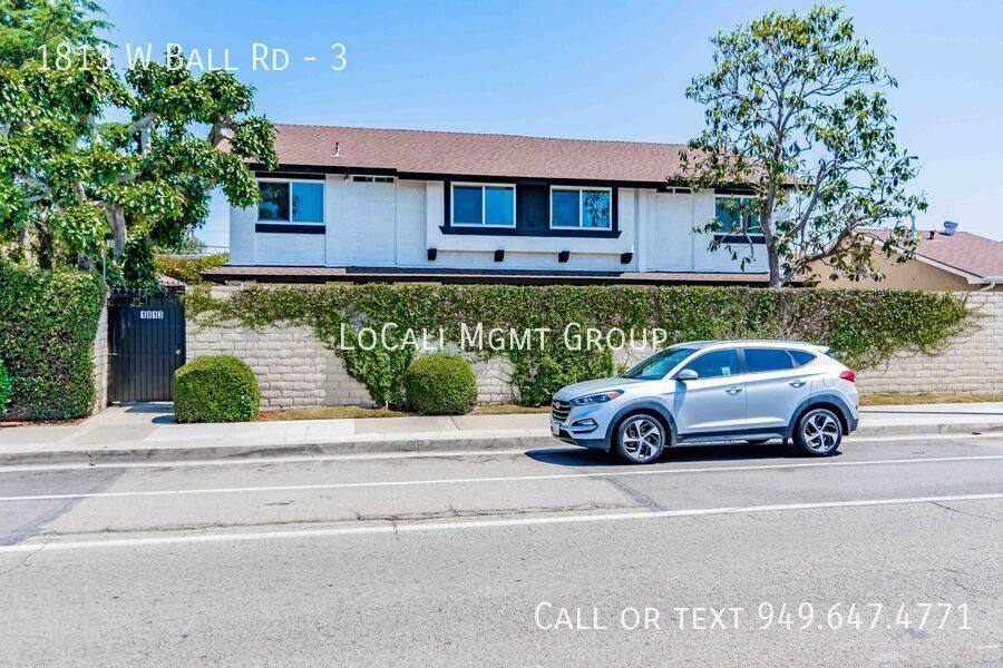 Apartment for rent at 1813 W Ball Rd #3, Anaheim, CA 92804