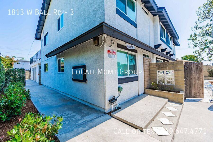 Apartment for rent at 1813 W Ball Rd #3, Anaheim, CA 92804