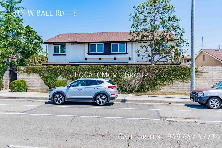 Apartment for rent at 1813 W Ball Rd #3, Anaheim, CA 92804