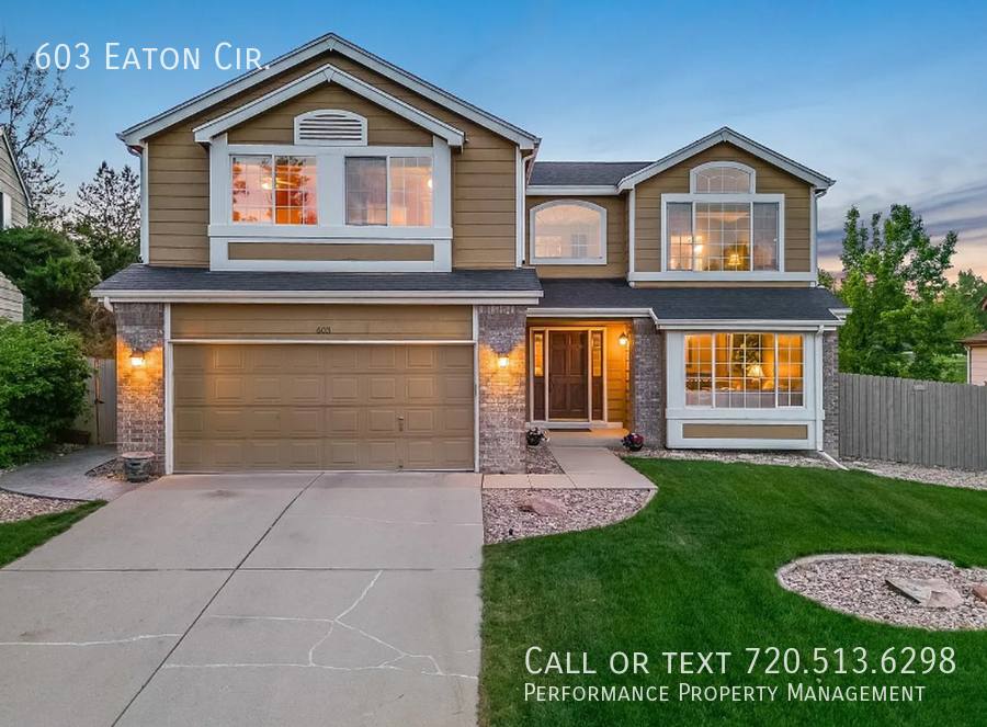 House for rent at 603 Eaton Circle, Louisville, CO 80027