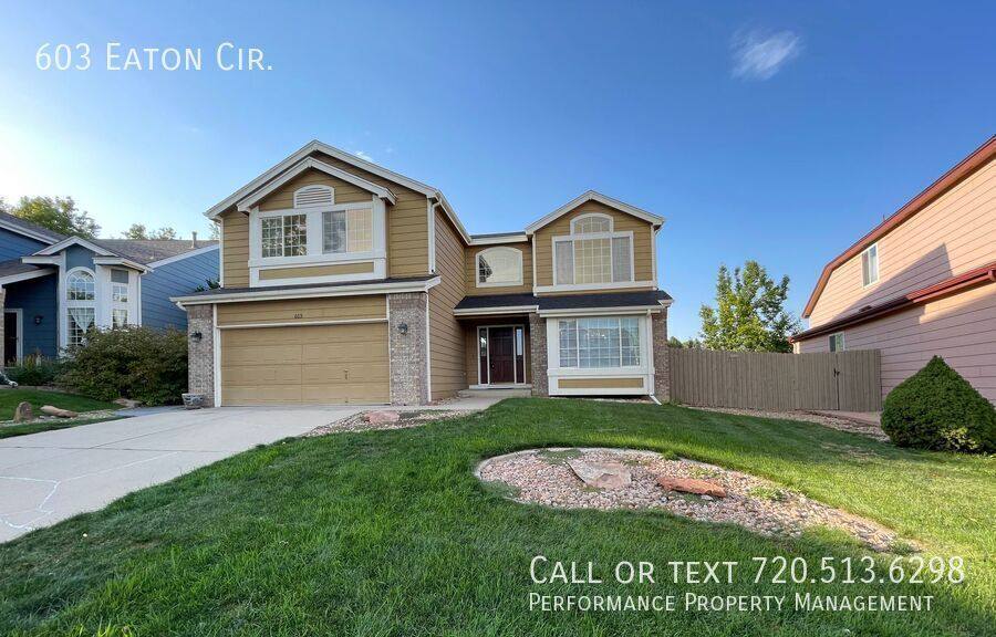 House for rent at 603 Eaton Circle, Louisville, CO 80027