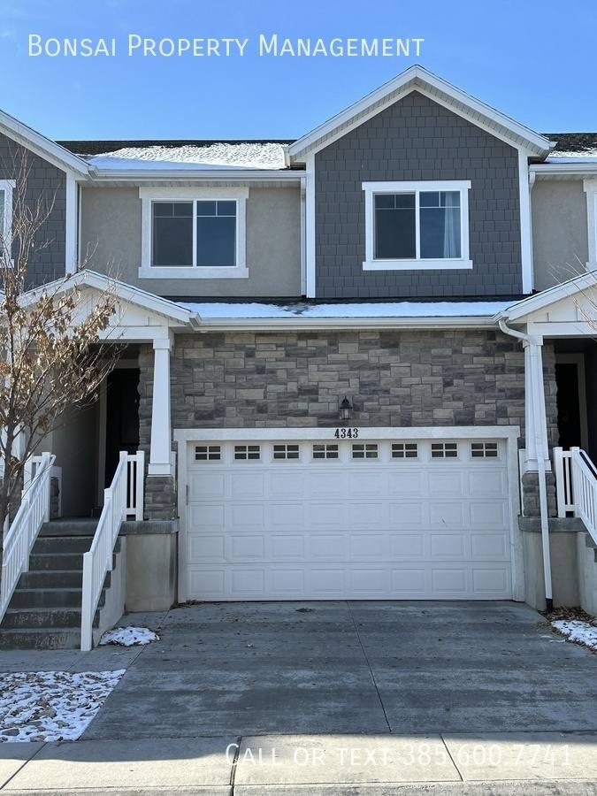 Townhouse for rent at 4343 W Hemsley Lane, South Jordan, UT 84095
