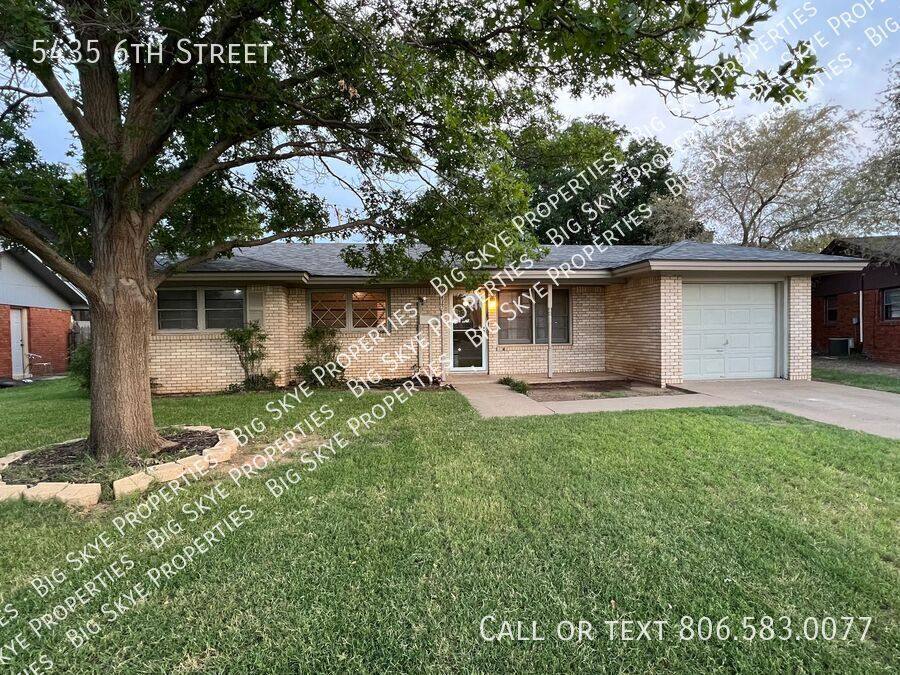 House for rent at 5435 6th St, Lubbock, TX 79416