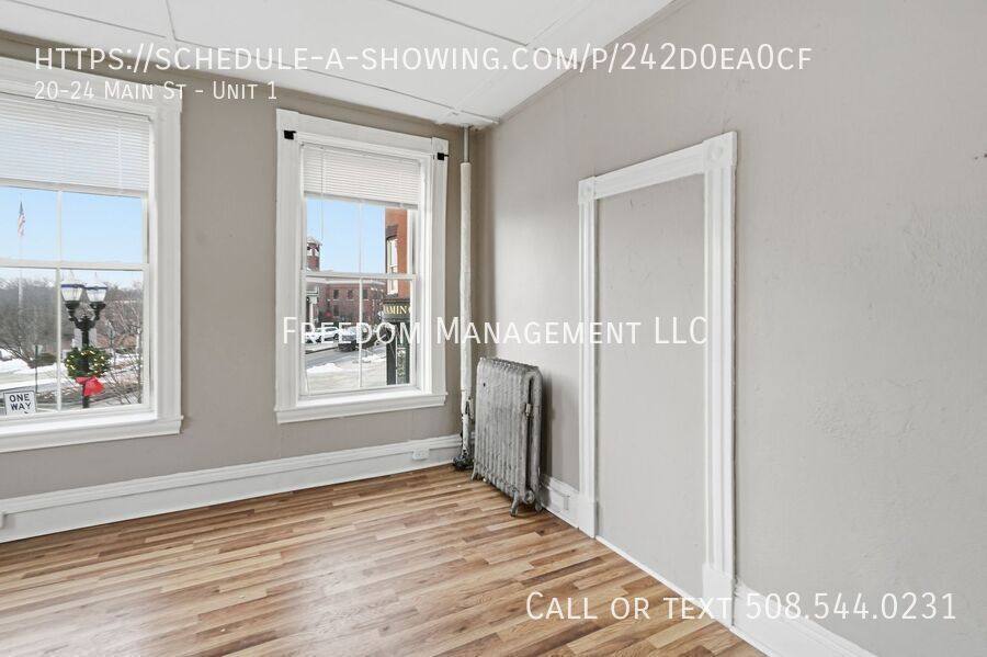 Apartment for rent at 20-24 Main St #1, Hudson, MA 01749