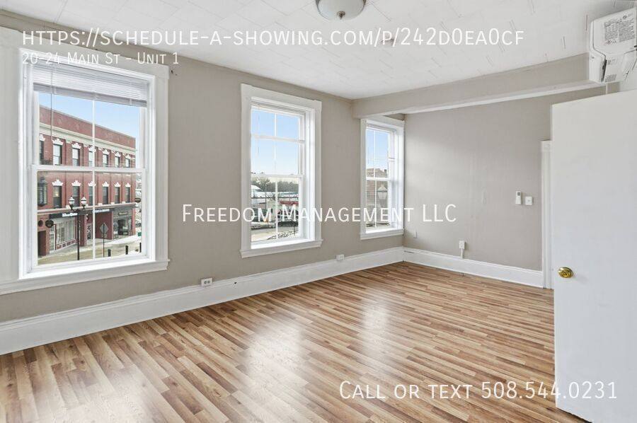 Apartment for rent at 20-24 Main St #1, Hudson, MA 01749