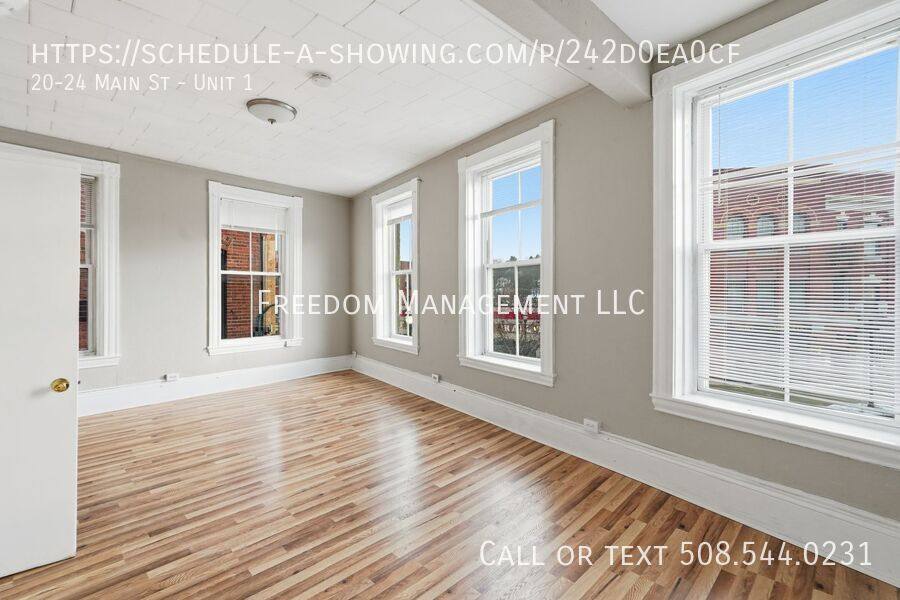Apartment for rent at 20-24 Main St #1, Hudson, MA 01749