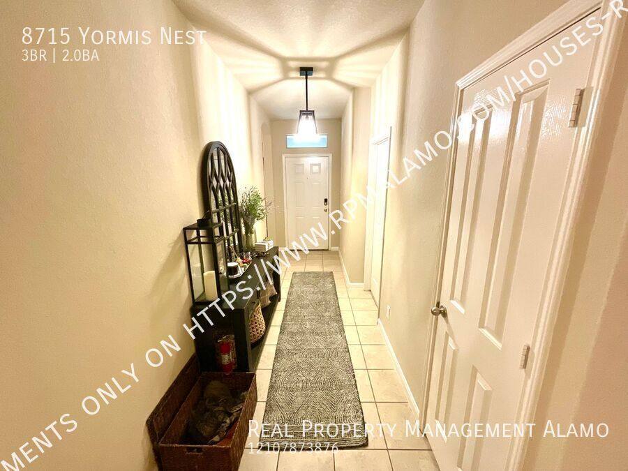 House for rent at 8715 Yormis Nest, San Antonio, TX 78251