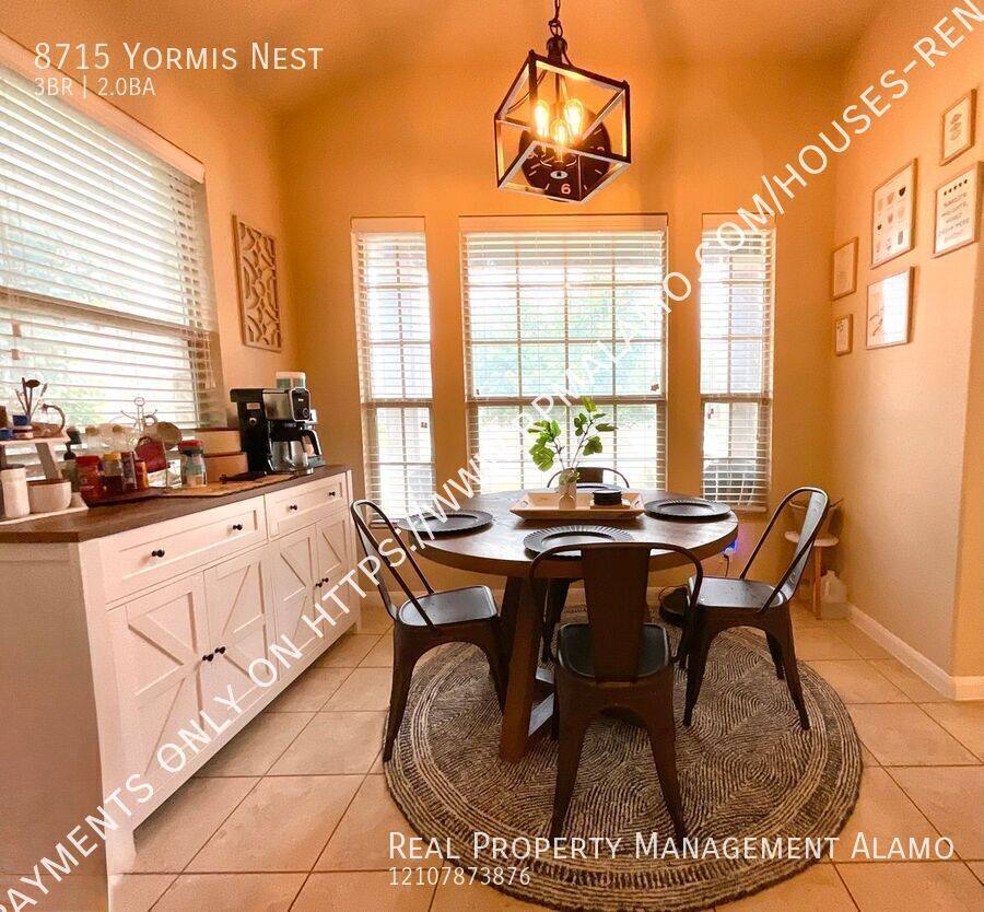 House for rent at 8715 Yormis Nest, San Antonio, TX 78251