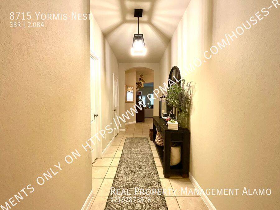 House for rent at 8715 Yormis Nest, San Antonio, TX 78251