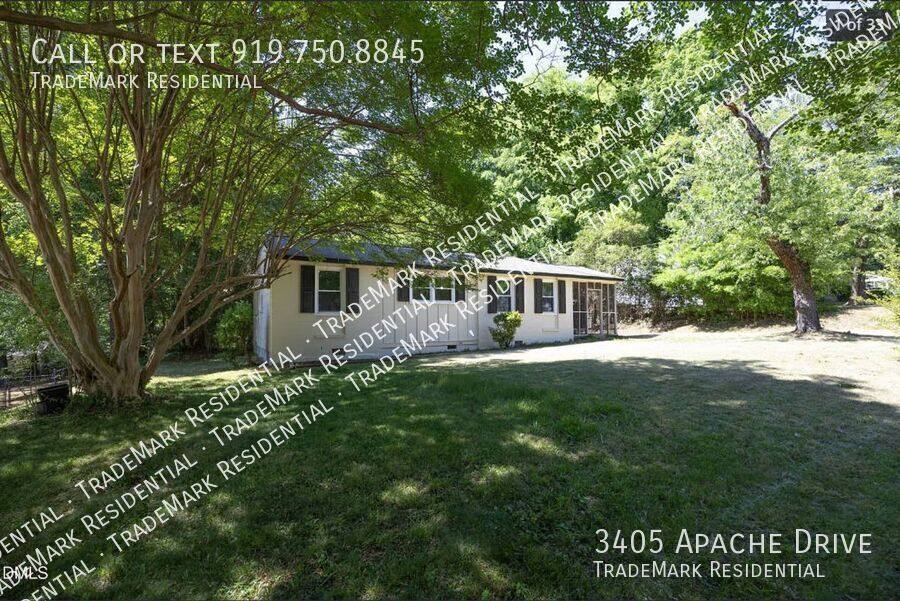 House for rent at 3405 Apache Dr, Raleigh, NC 27609